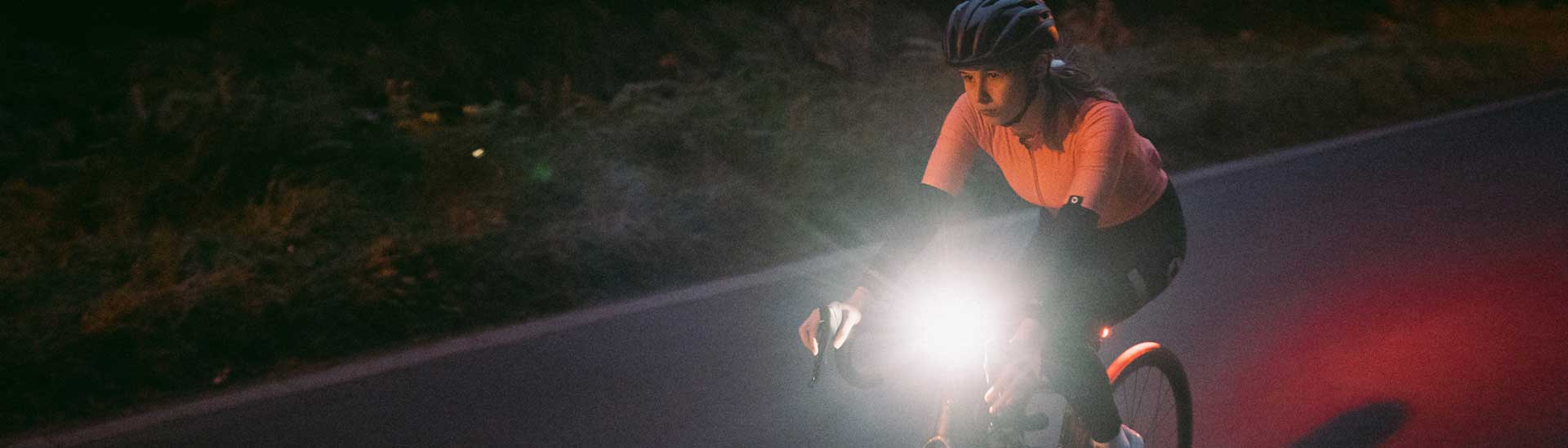 Rural Cycling Bike Lights