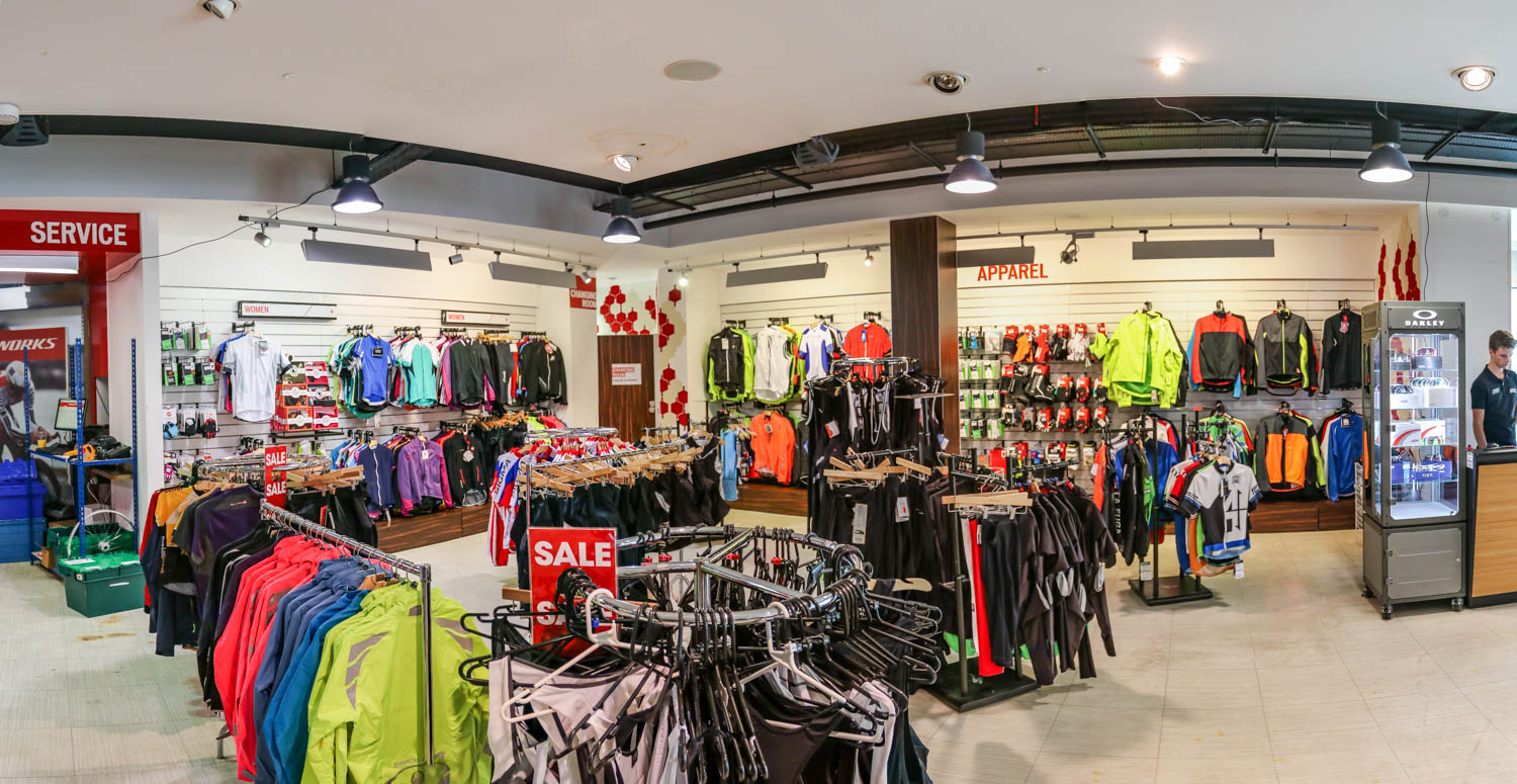 Cycling best sale outlet store