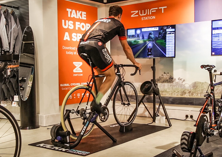Wahoo Kickr Snap Review Zwift Demo Centre