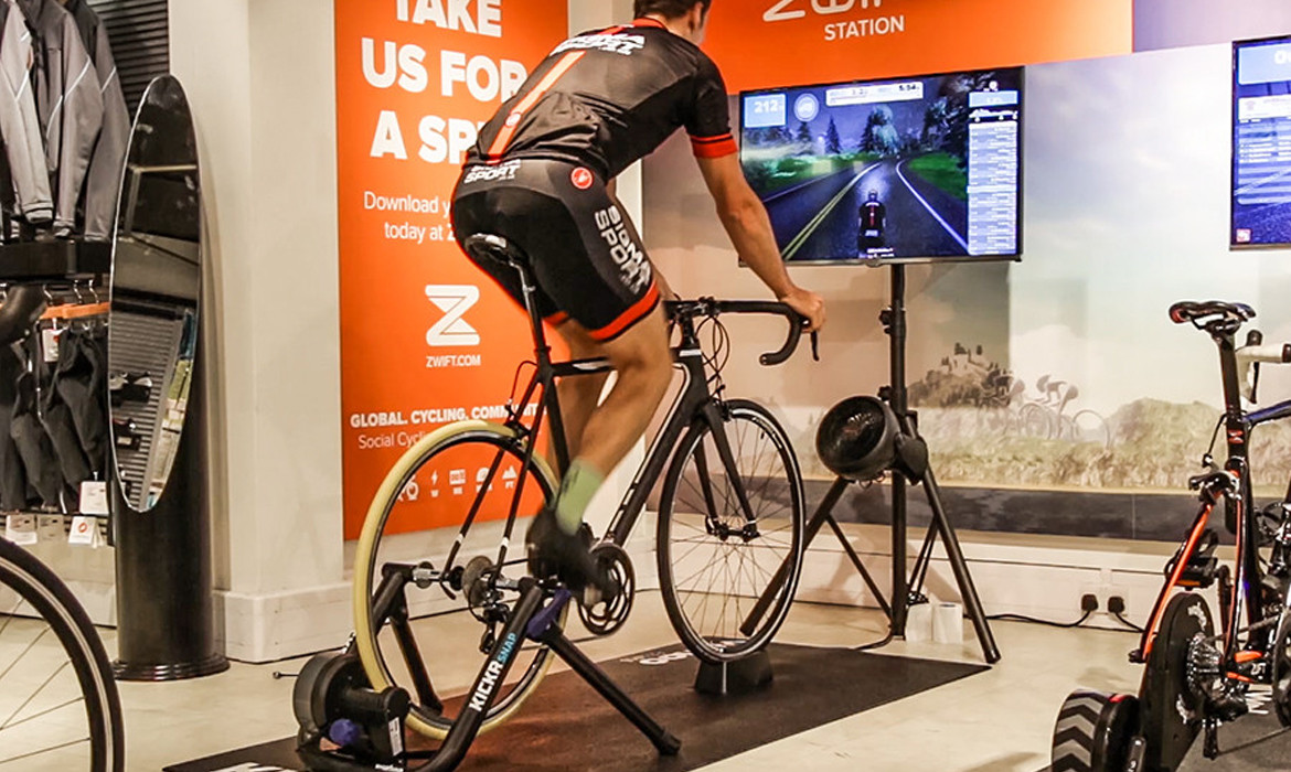 setting up zwift with wahoo kickr