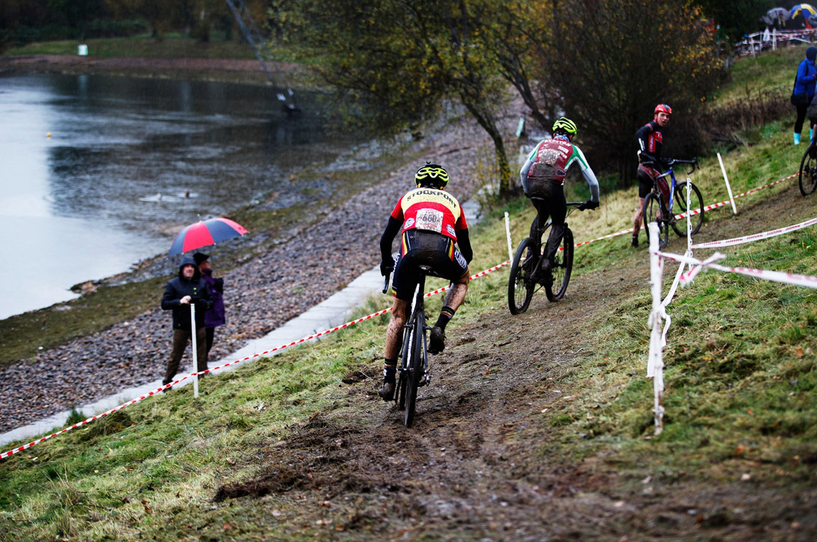 Cyclocross cornering