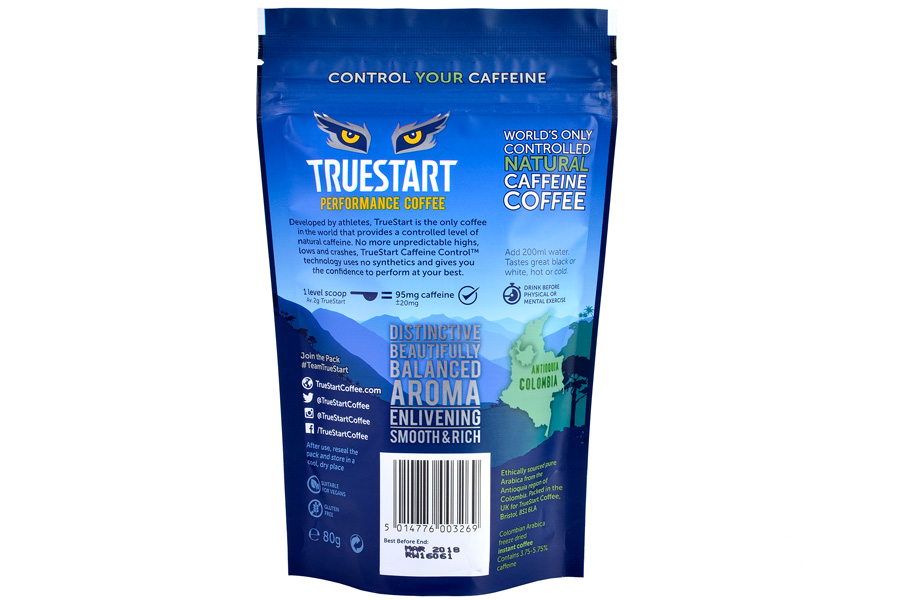 TrueStart Coffee Pouch Rear