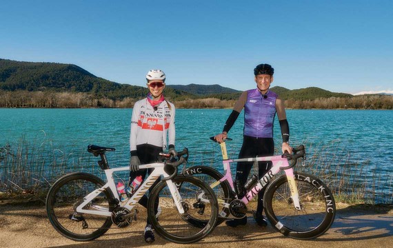 The Sigma Sports Cafe Ride - Kasia Niewiadoma-Phinney