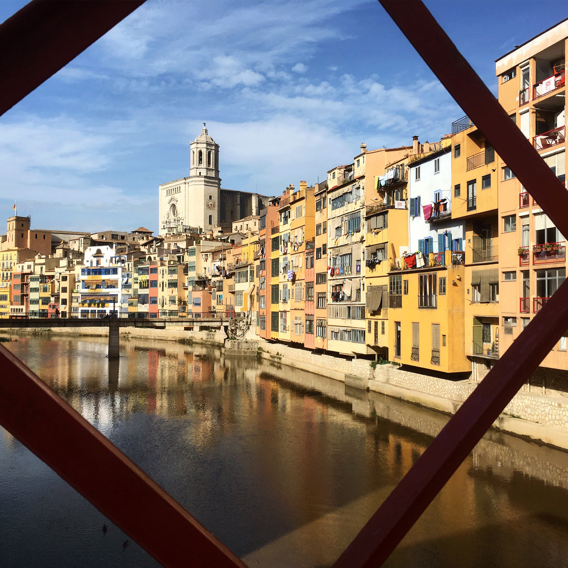 Girona river view