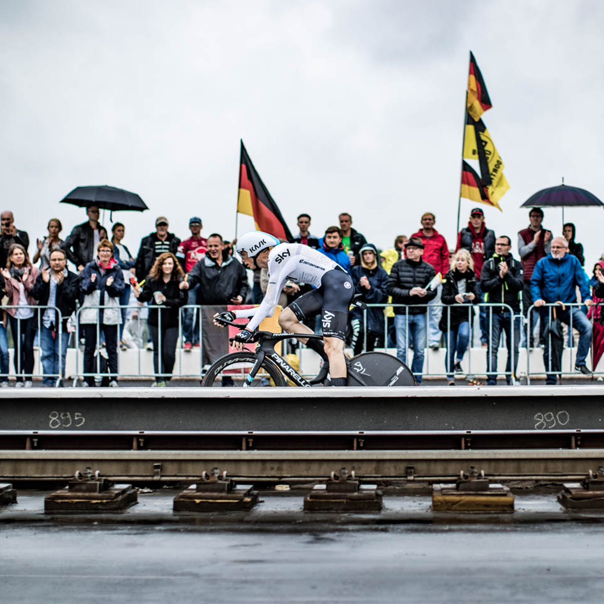 Chris Auld Time Trial Team Sky Photo