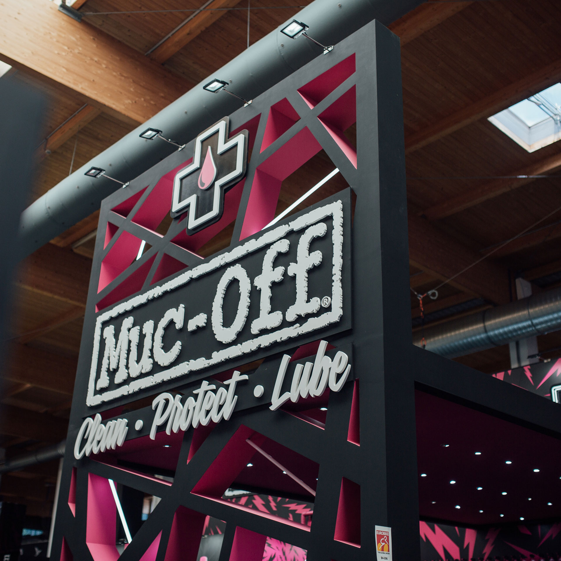 Muc-Off Eurobike 2018 stand