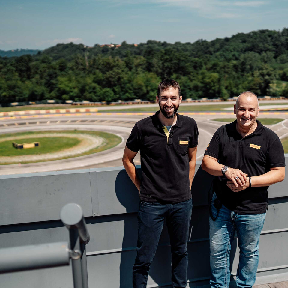 Pirelli Test Track Samuele and Alessandro