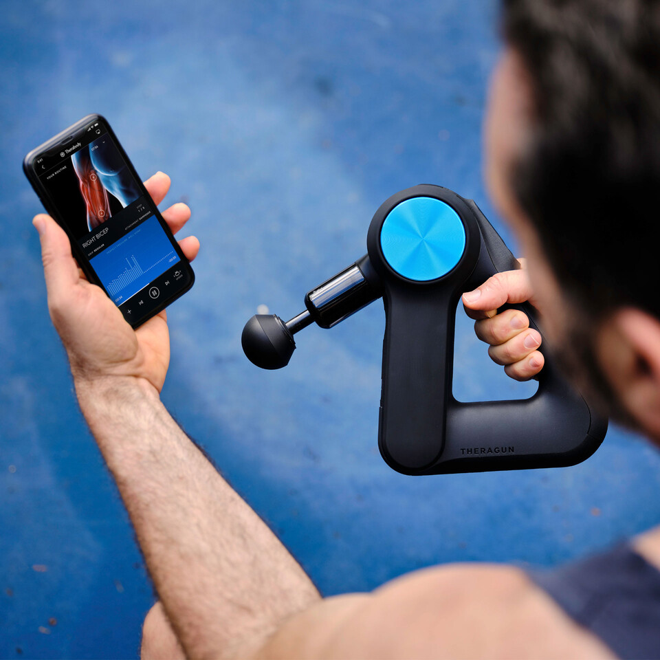 Using the Therabody app