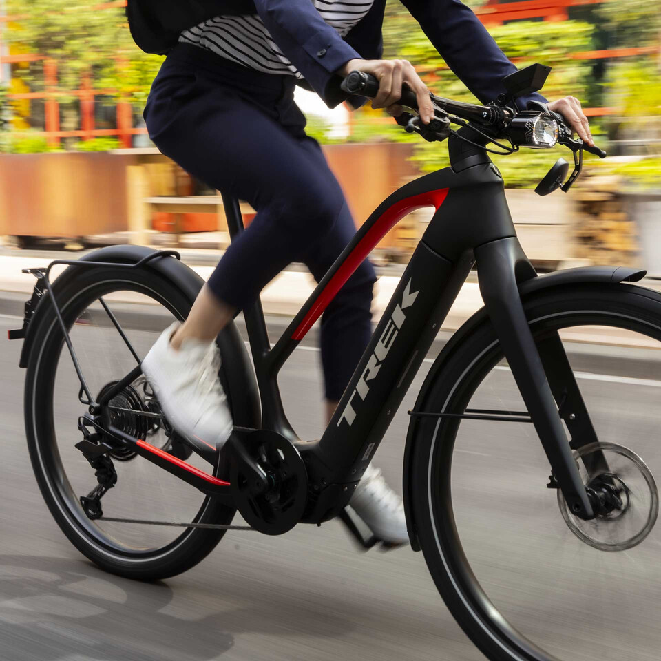 Trek electric hybrid bike