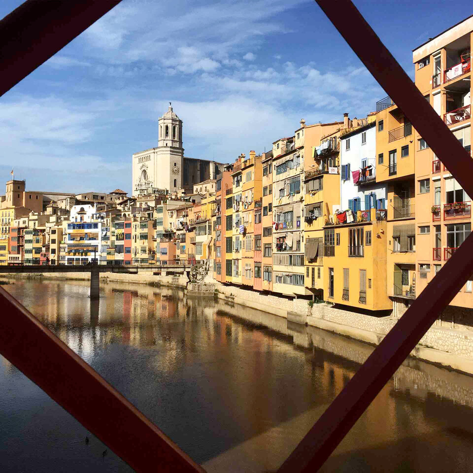 Girona river view