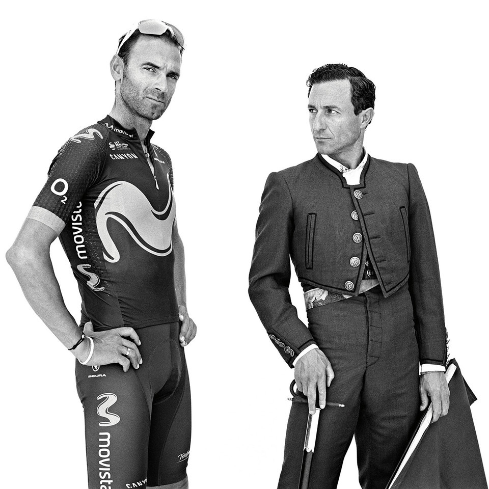 Alejandro Valverde and Spanish Bullfighter