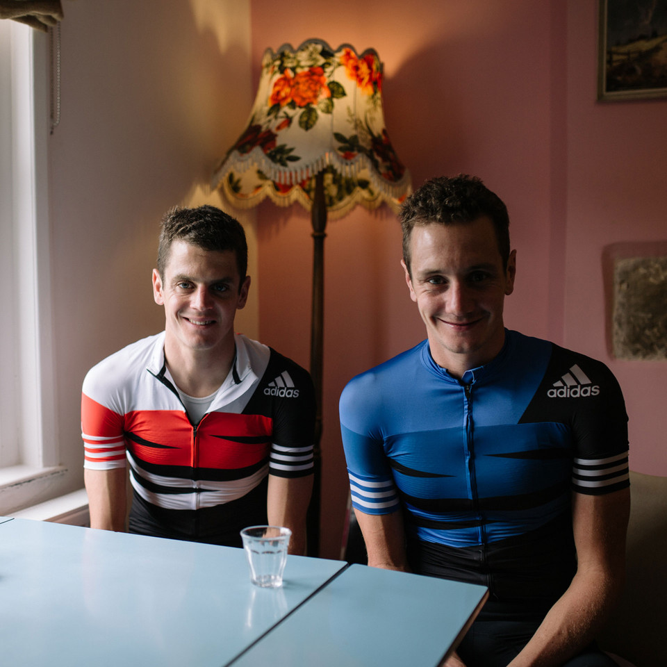 Alistair and Jonny Brownlee Cafe Otley