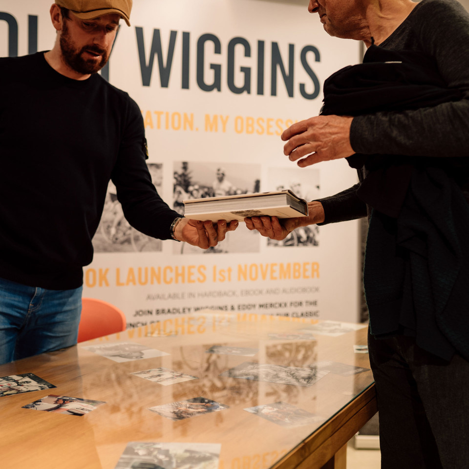 Bradley Wiggins Book Signing