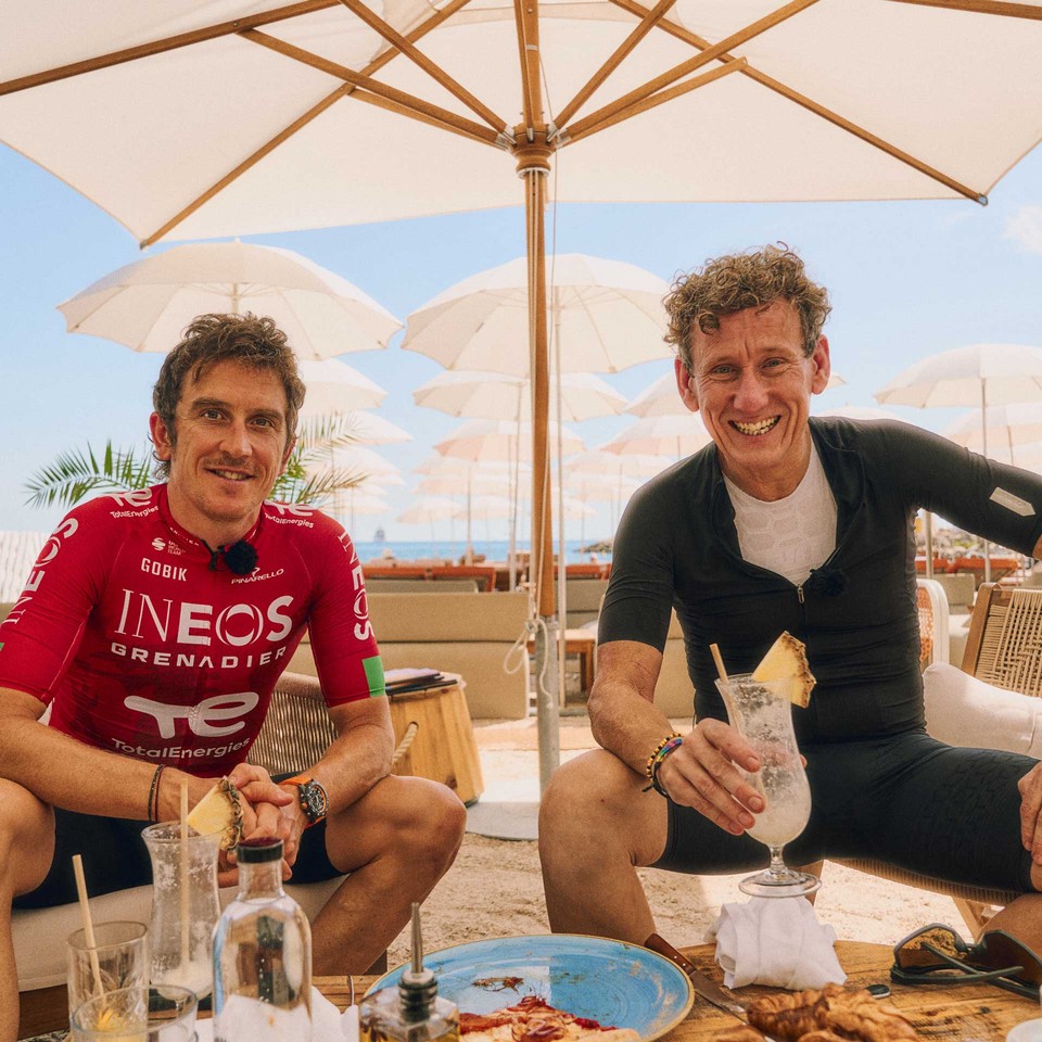 Geraint Thomas Sigma Sports Cafe Ride