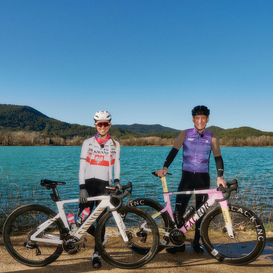 Kasia Niewiadoma-Phinney Sigma Sports Cafe Ride