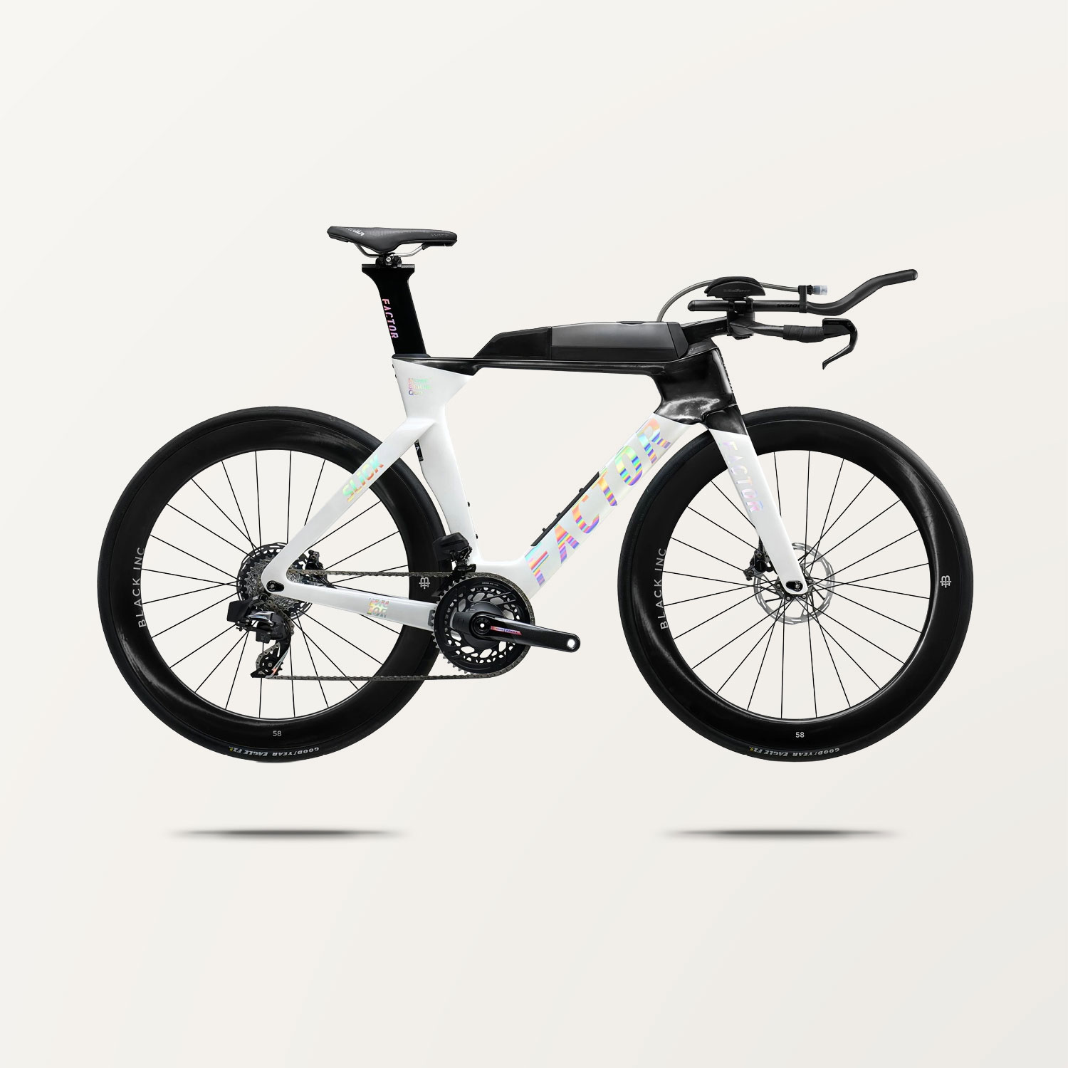 Factor SLICK Premium Red AXS Triathlon Bike