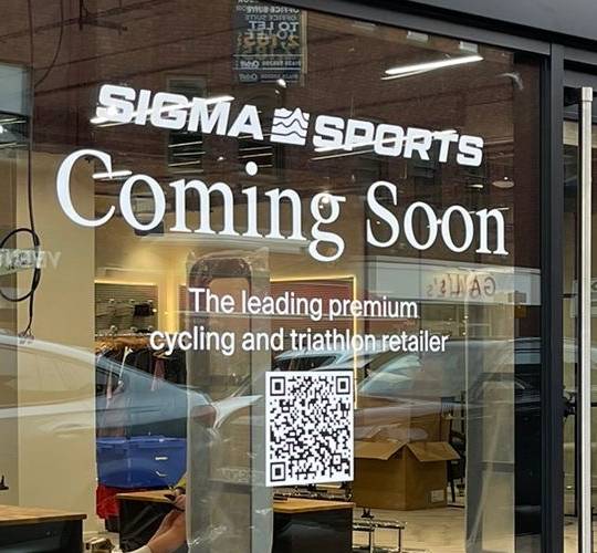 Announcing Sigma Sports' new store in Wilmslow