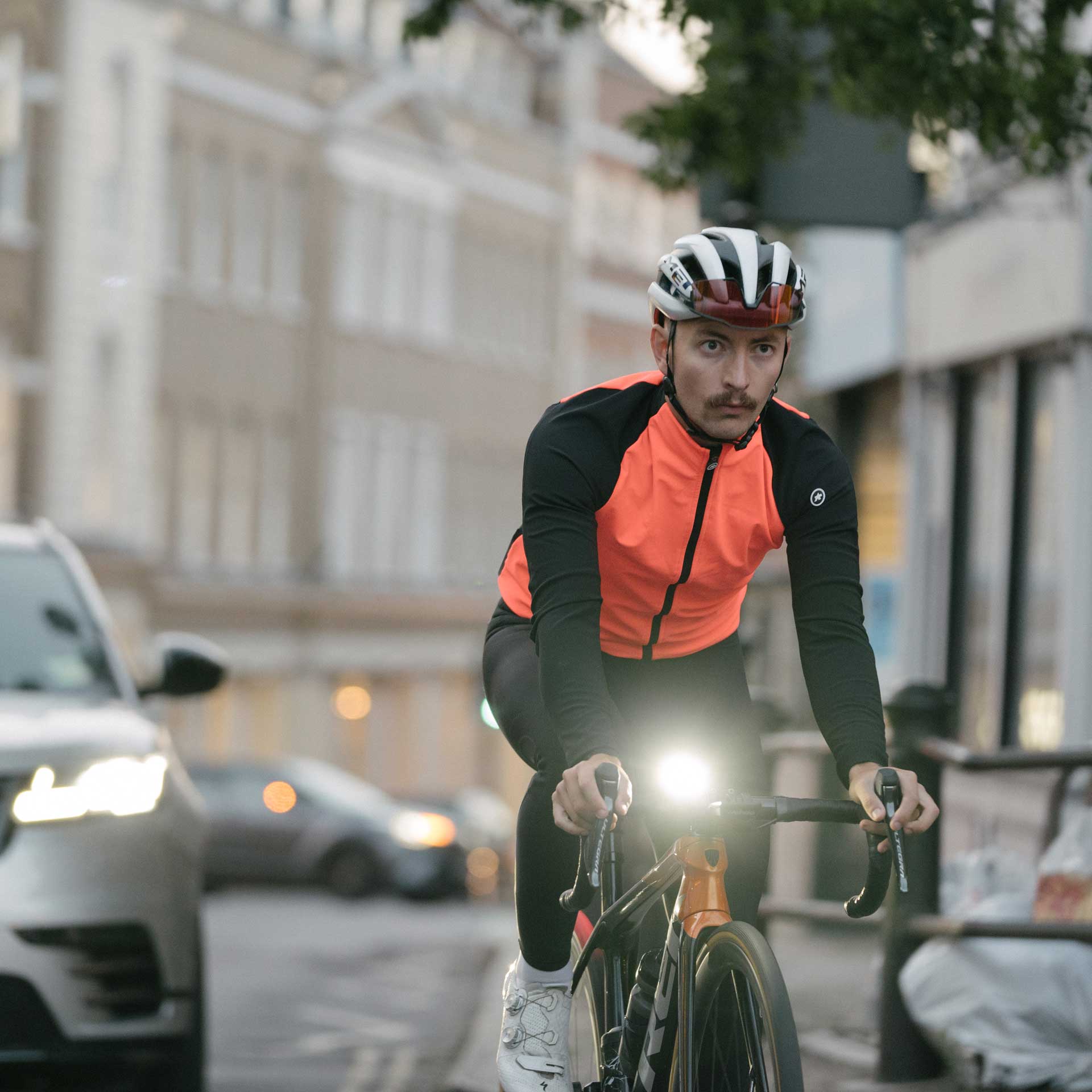 Commuting wearing ASSOS