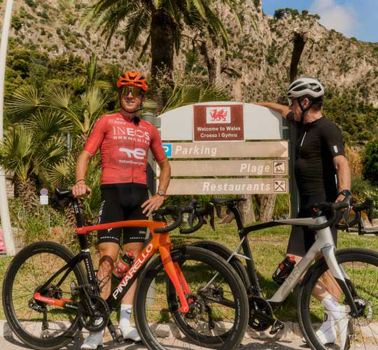 The Sigma Sports Cafe Ride - Geraint Thomas