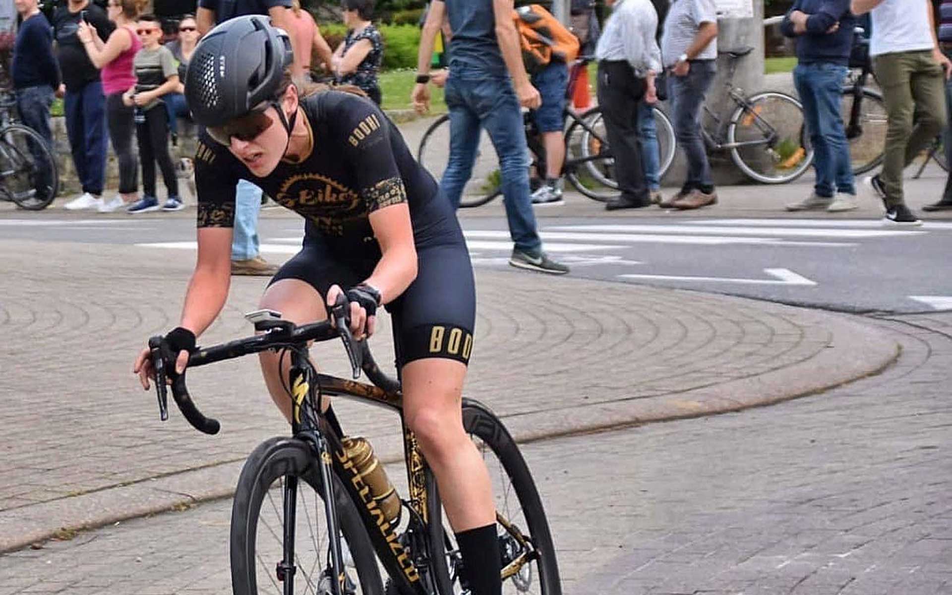 Imogen Cotter Racing in Belgium