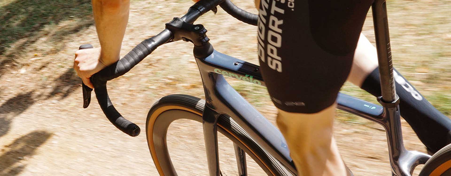 Riding gravel bike to work