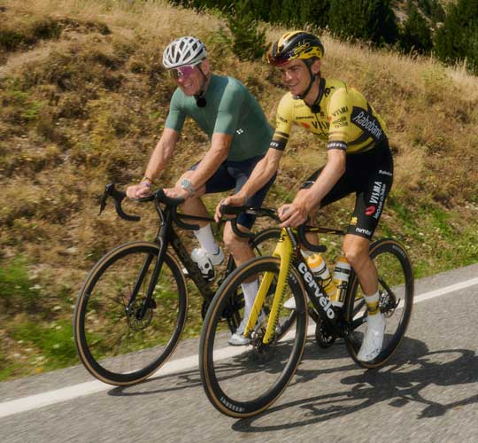 The Sigma Sports Cafe Ride - Sepp Kuss