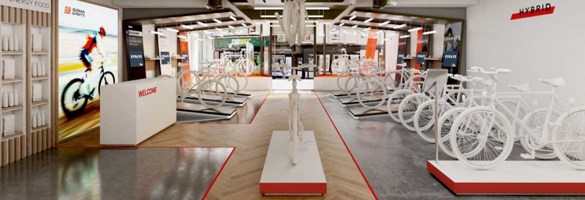 Sigma Sports Electric Bike Store Shop Floor