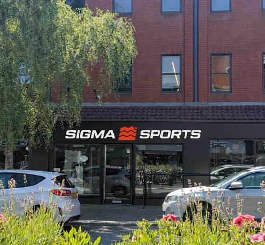 Announcing Sigma Sports' new store in Wilmslow
