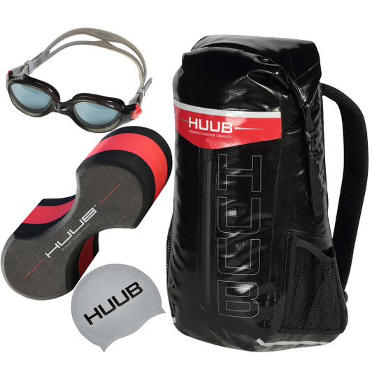 Huub Swimming Accessory Bundle Black Goggles