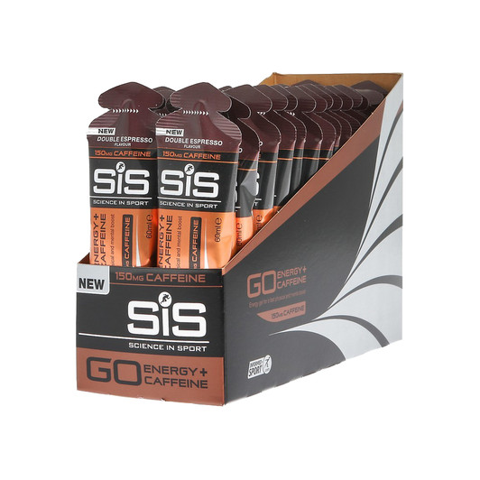 Science In Sport GO Plus Caffeine Gel Box Of 30 X 60ml