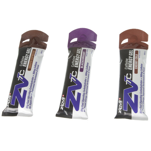 ZipVit Sport ZV7 Caffeine Energy Gel Variety Box 24x60ml