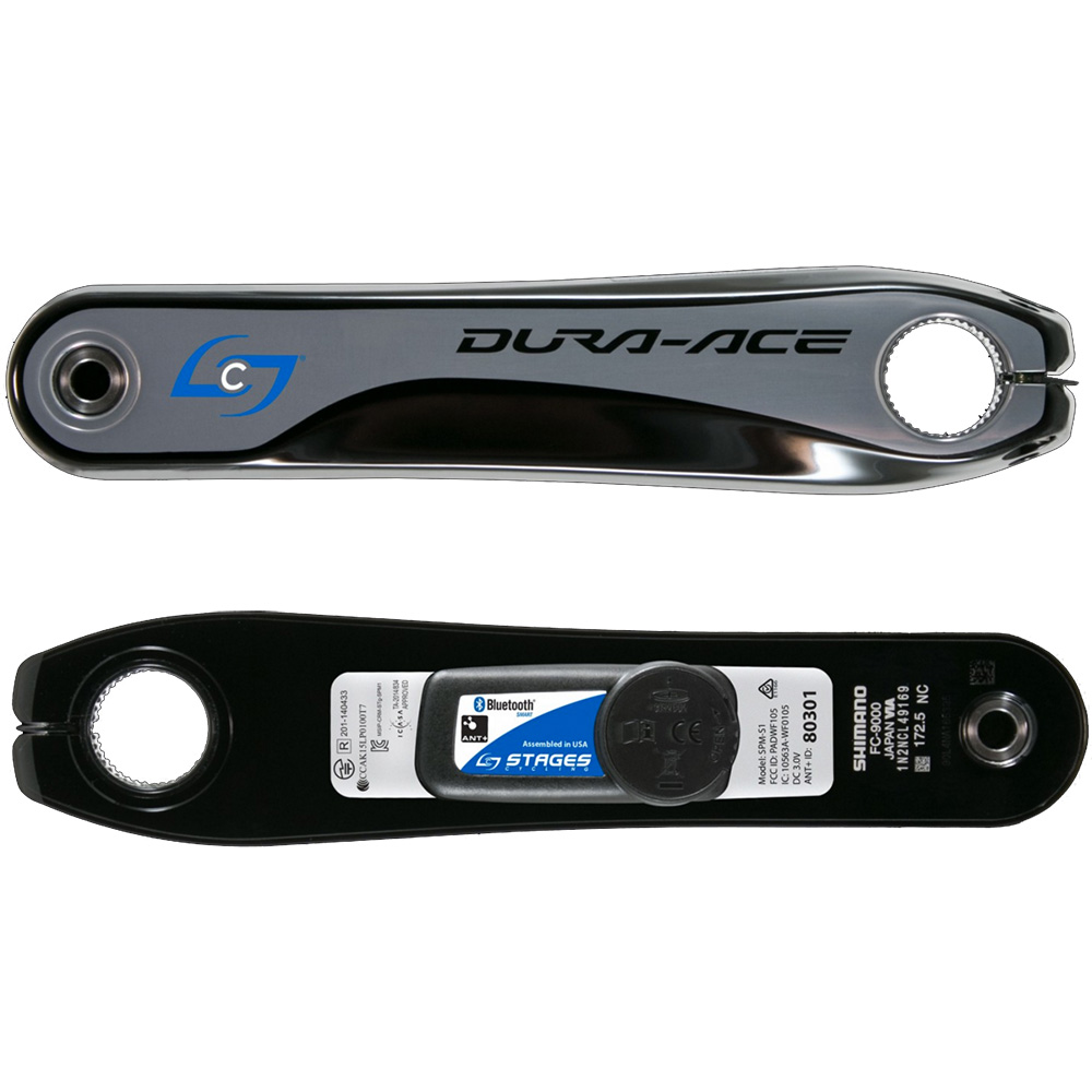 Stages Cycling Shimano Dura Ace 9000 Power Meter Crank Arm 2nd Gen