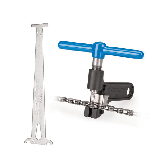 Park Tool CT3.2 Chain Tool And CC3.2 Chain Wear Indicator Bundle