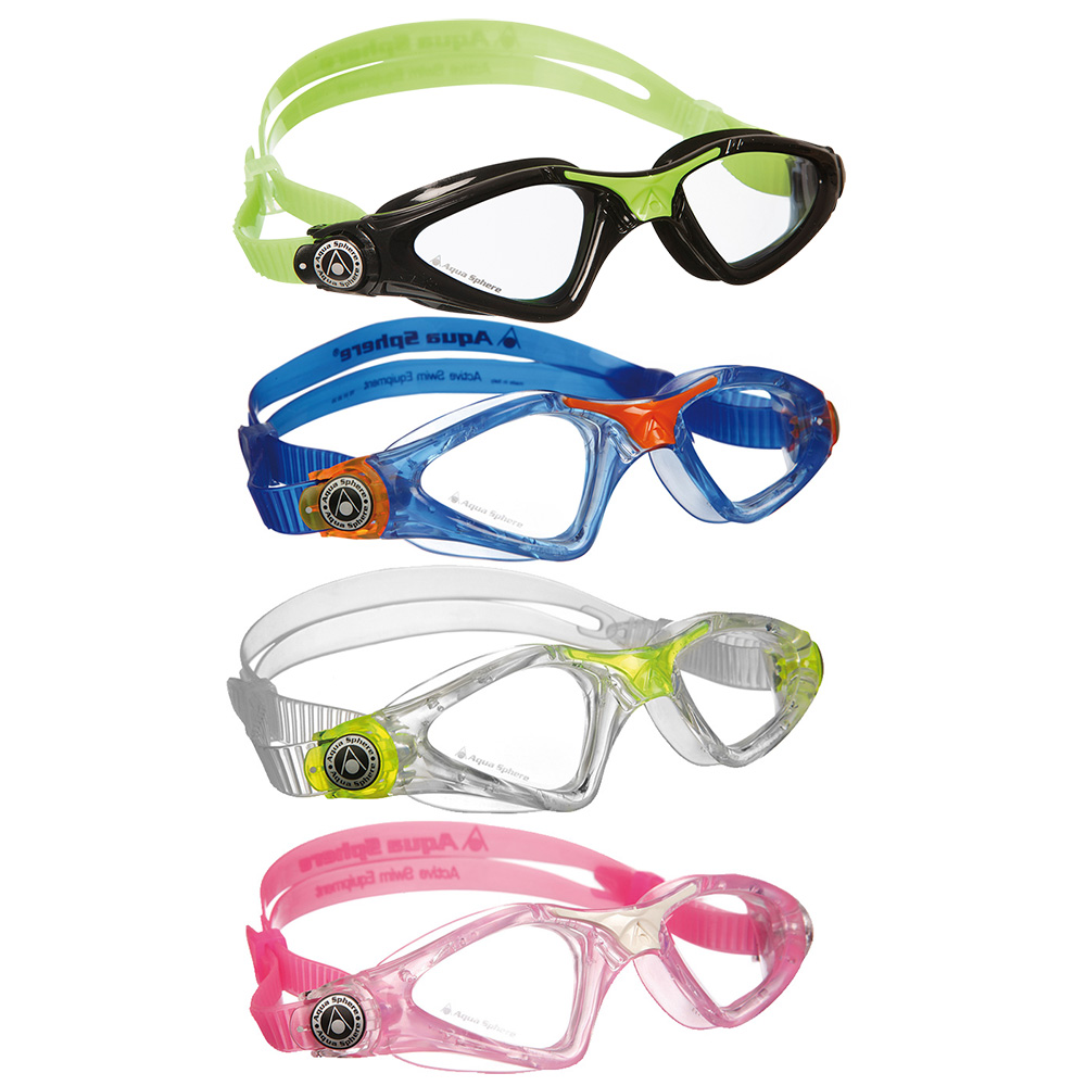 Aqua Sphere Kayenne Clear Lens Junior Swimming Goggles Sigma Sports