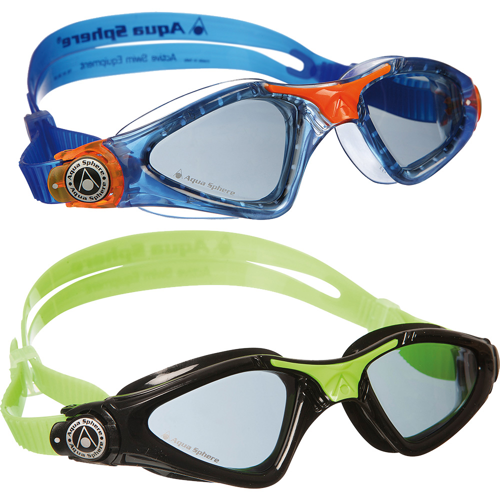 Aqua Sphere Kayenne Smoke Lens Junior Swimming Goggles Sigma Sports