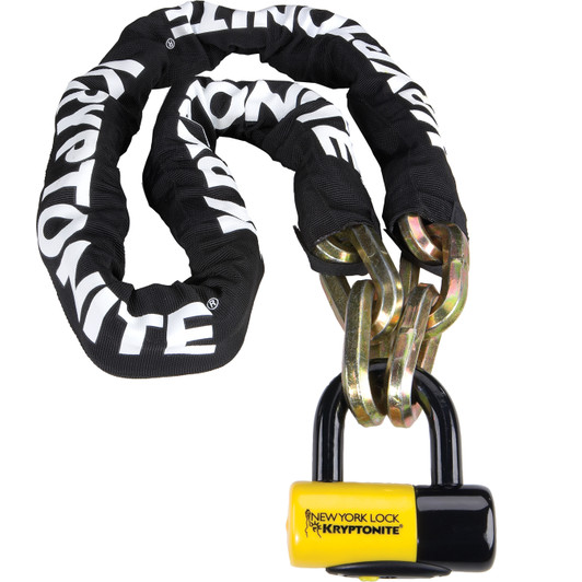 Kryptonite New York Fahgettaboudit Chain With NY Disc U-Lock