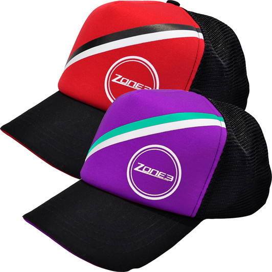 Zone3 Flat Peak Trucker Cap