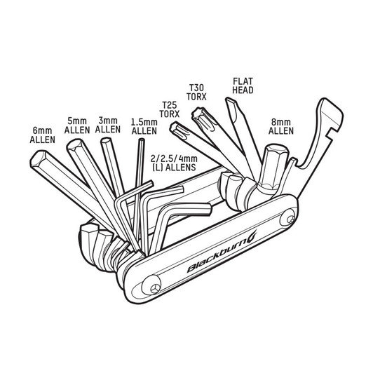 Blackburn Grid 13 Multi Tool