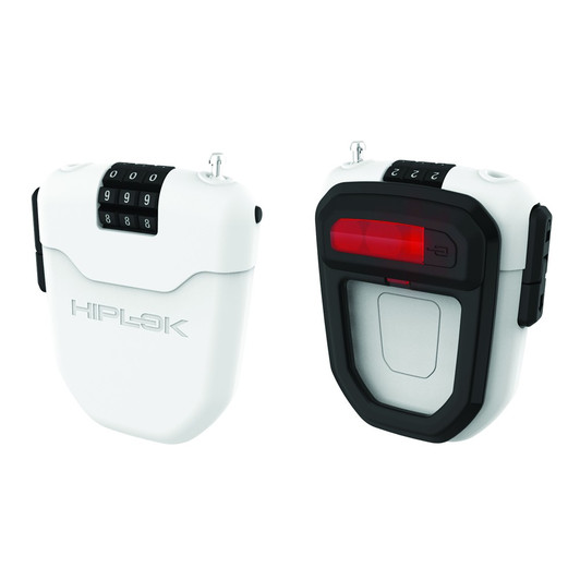 Hiplok FLX Wearable Retractable Combination Lock With Rear Light