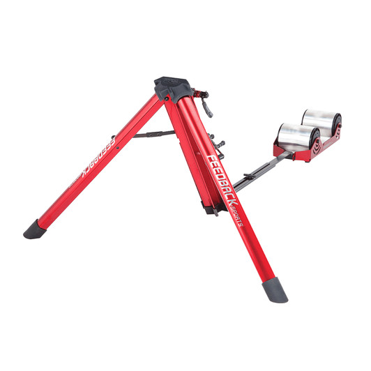 Feedback Sports Omnium Portable Bike Roller Trainer With Tote Bag