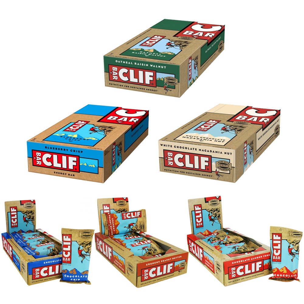 Clif Bar *SHORT DATED* Energy Bar Box OF 12 X 68g Bars