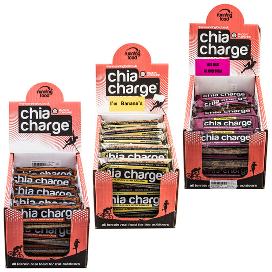 Chia Charge Flapjack Bar Box Of 20 X 80g