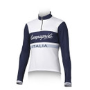 Campagnolo Clothing Heritage Long Sleeve Half-zip Logo Jersey