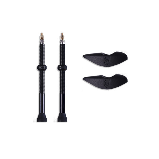 Silca 80mm Tubeless Valve Kit With Speed Shield