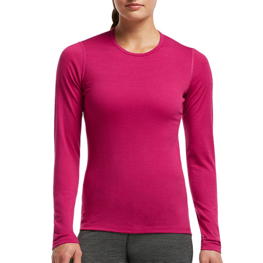 Icebreaker Oasis Long Sleeve Crewe Neck Womens Base Layer