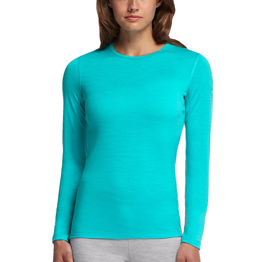 Icebreaker Oasis Long Sleeve Crewe Neck Womens Base Layer