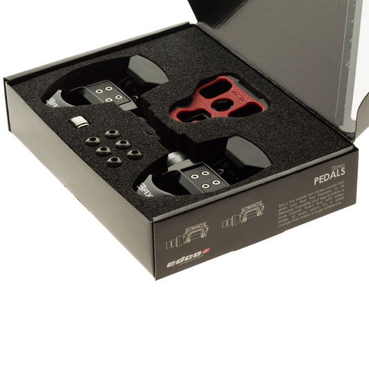 Edco 3AX Clipless Pedal Set