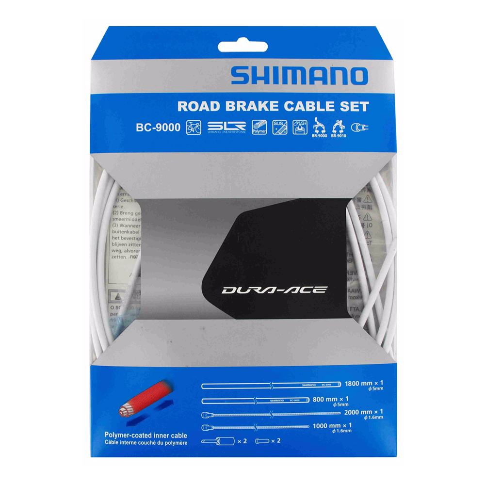 Shimano Dura-Ace 9000 Polymer-Coated Brake Cable Set Black