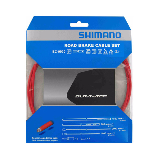 Shimano Dura-Ace 9000 Road Brake Cable Set Polymer Coated Inners