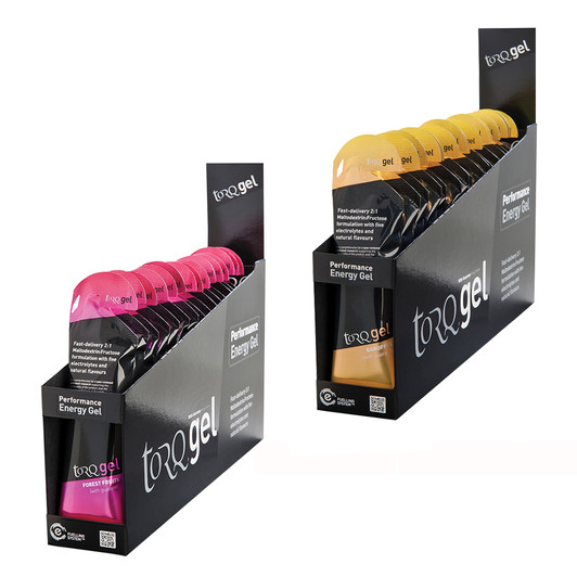 Torq Energy Gel With Guarana Caffeinated Box Of 15 X 45g